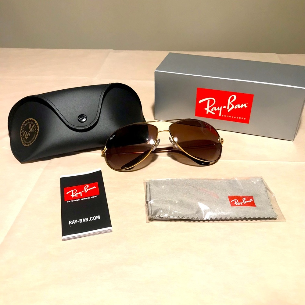 Ray-ban aviator arista brown